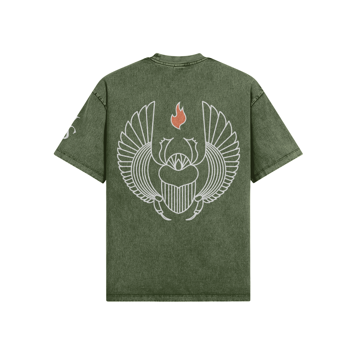 Oversized Ignited Beetle & Sleeve Monogram