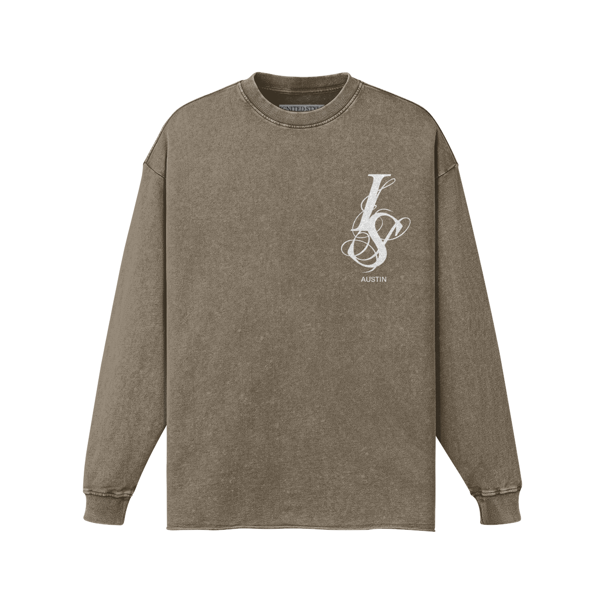 Long Sleeve Teeming Ignited Style Monogram