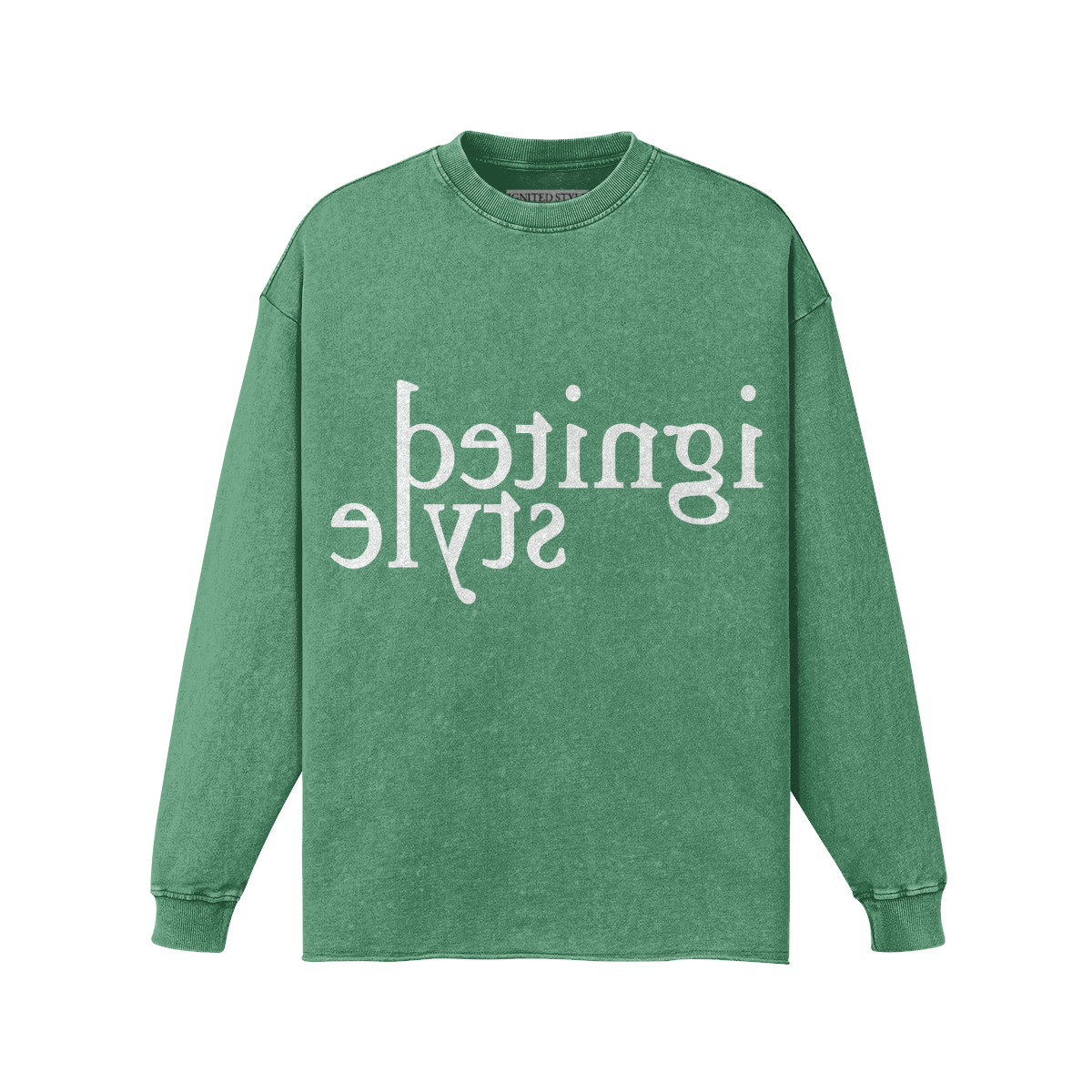 Long Sleeve Reverse Print