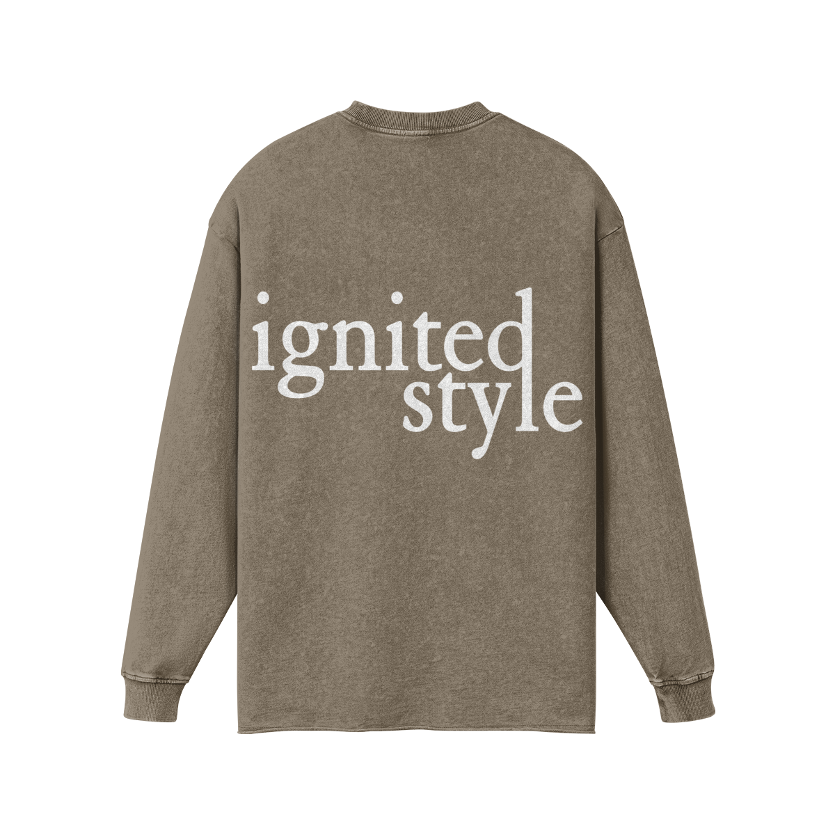 Long Sleeve Reverse Print