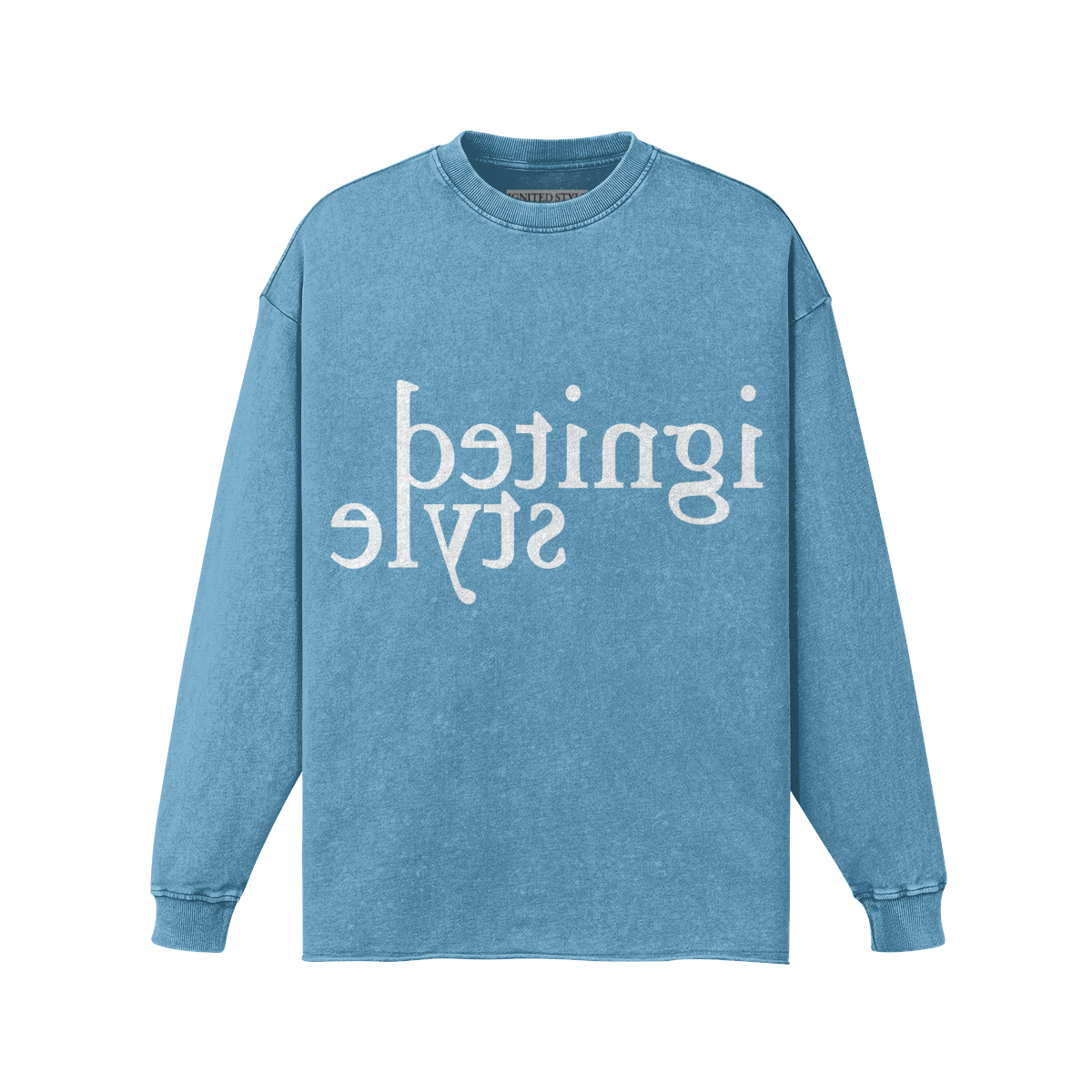 Long Sleeve Reverse Print