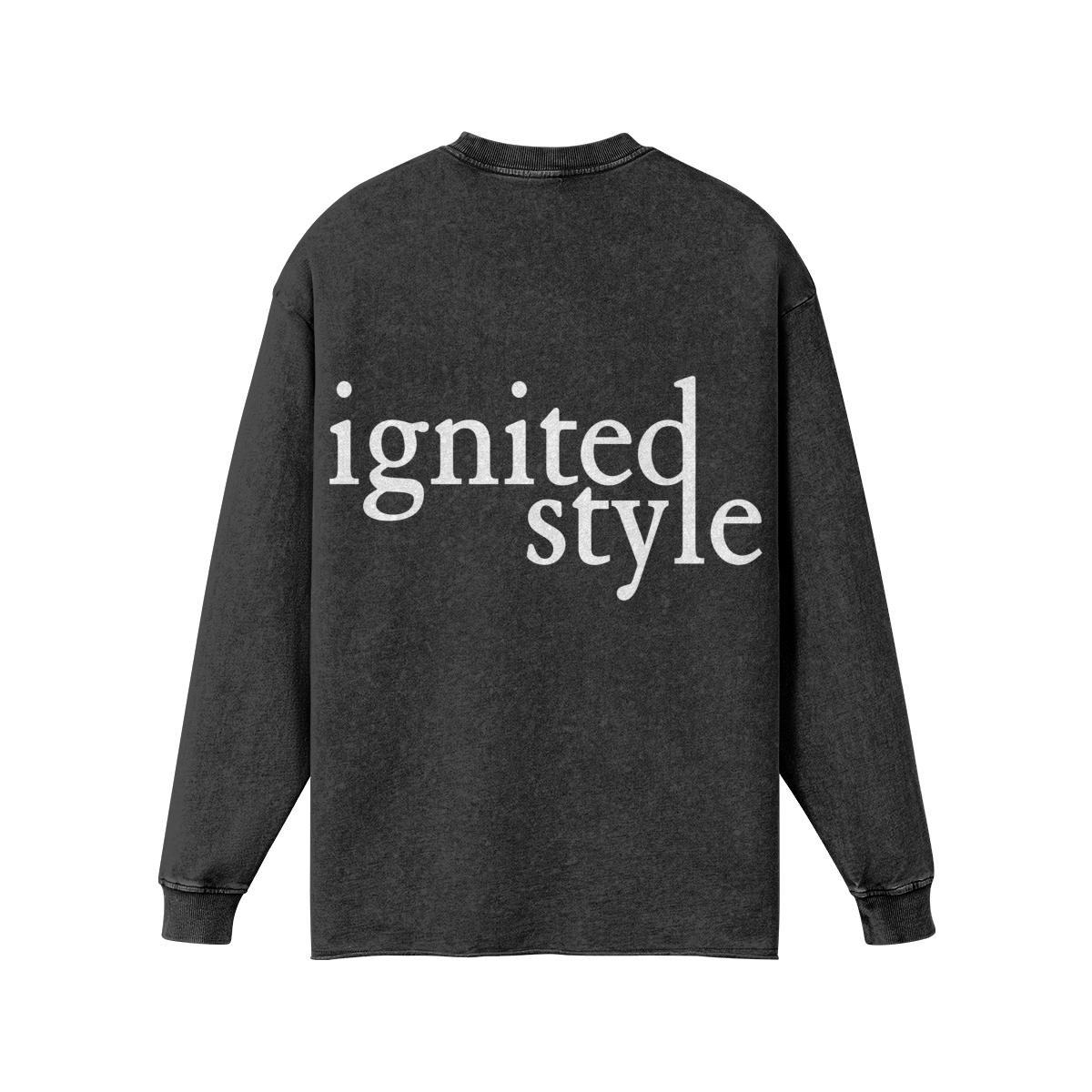 Long Sleeve Reverse Print